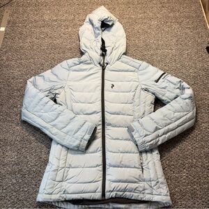Peak Performance Sky Blue Puffer Jacket
